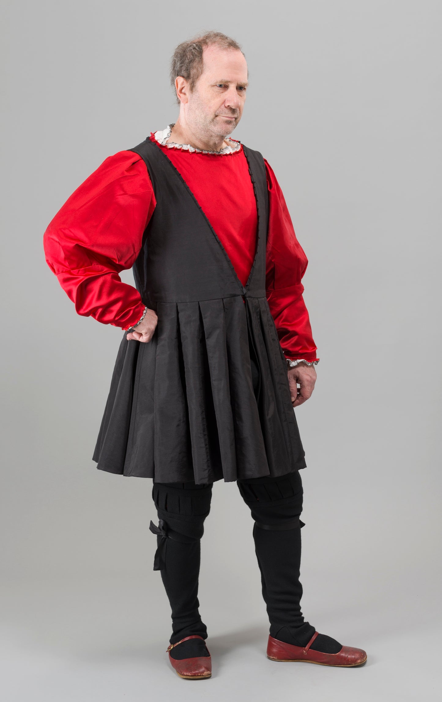 Pattern for Henrician man's jacket with variations