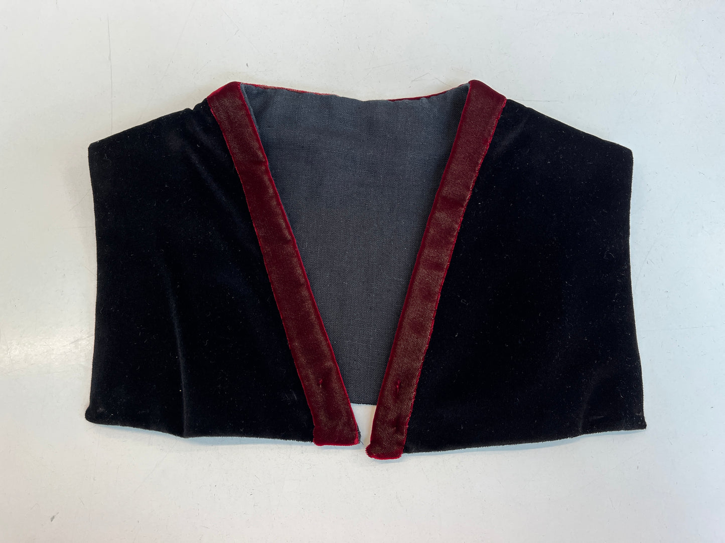 Finished garment - Early Tudor lady's gown as featured on the front cover of The Queen's Servants