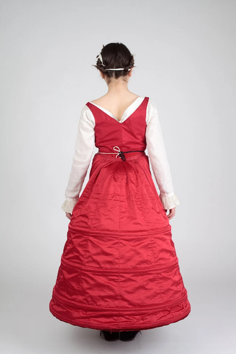 Pattern for Henrician girl's Spanish Farthingale for a child age 8 to 12