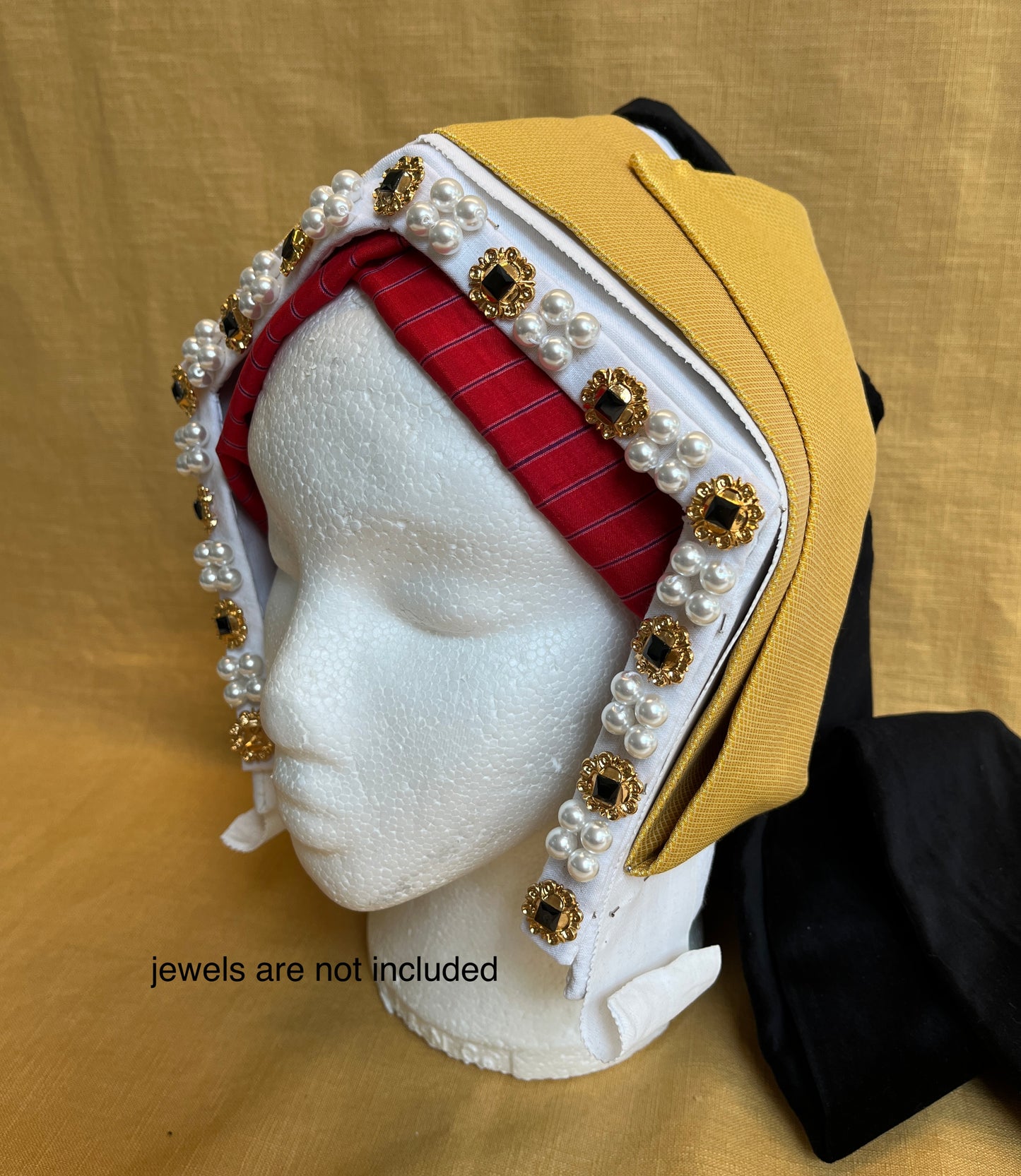 Kit for a Henrician lady's bonnet & frontlet