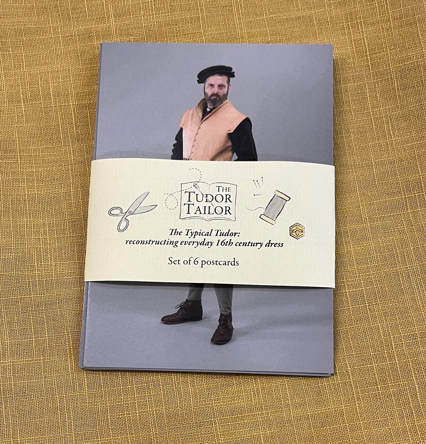 Set of six Typical Tudor postcards