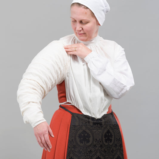 Pattern for a pair of Elizabethan farthingale sleeves