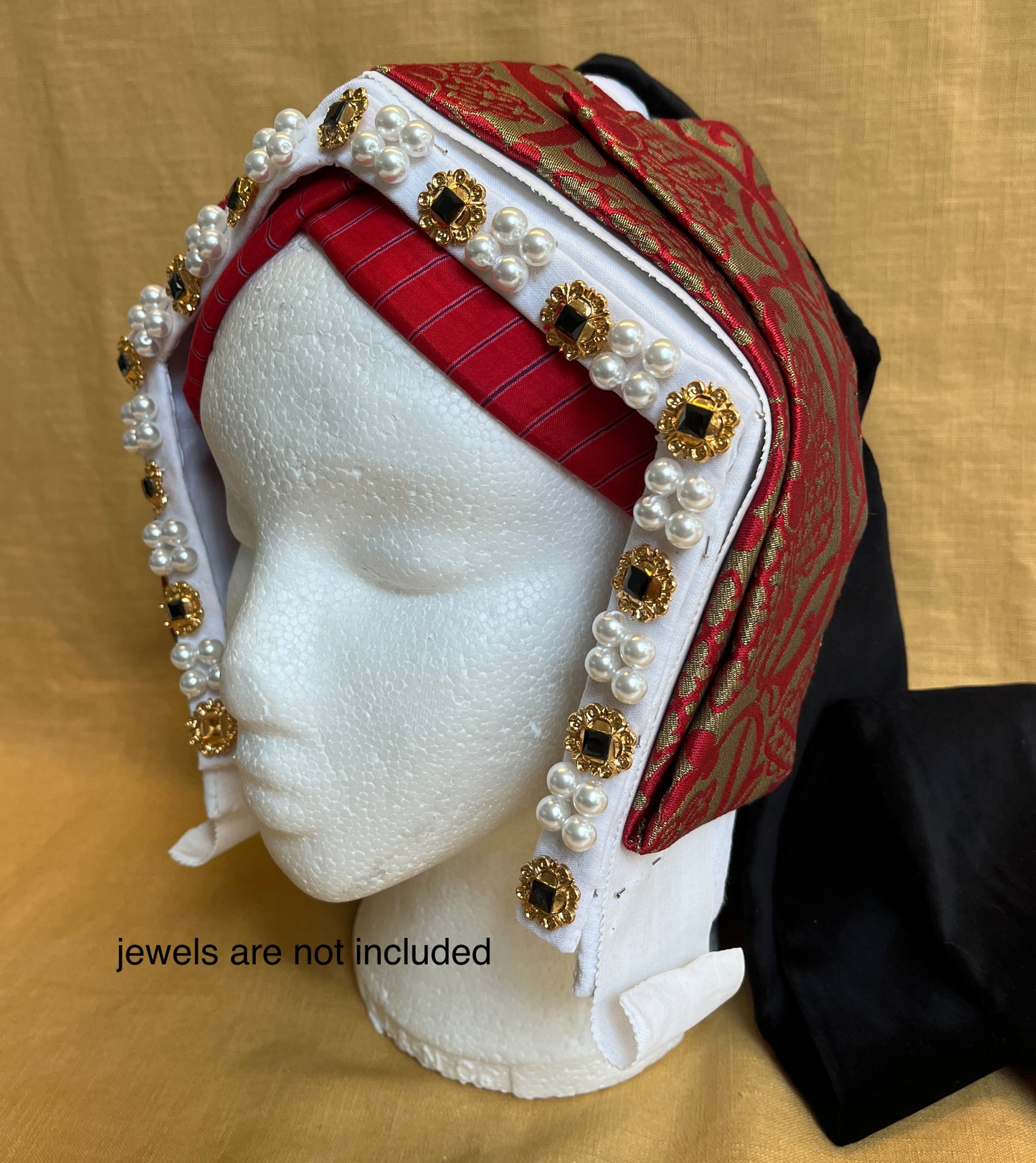 Kit for a Henrician lady's bonnet & frontlet