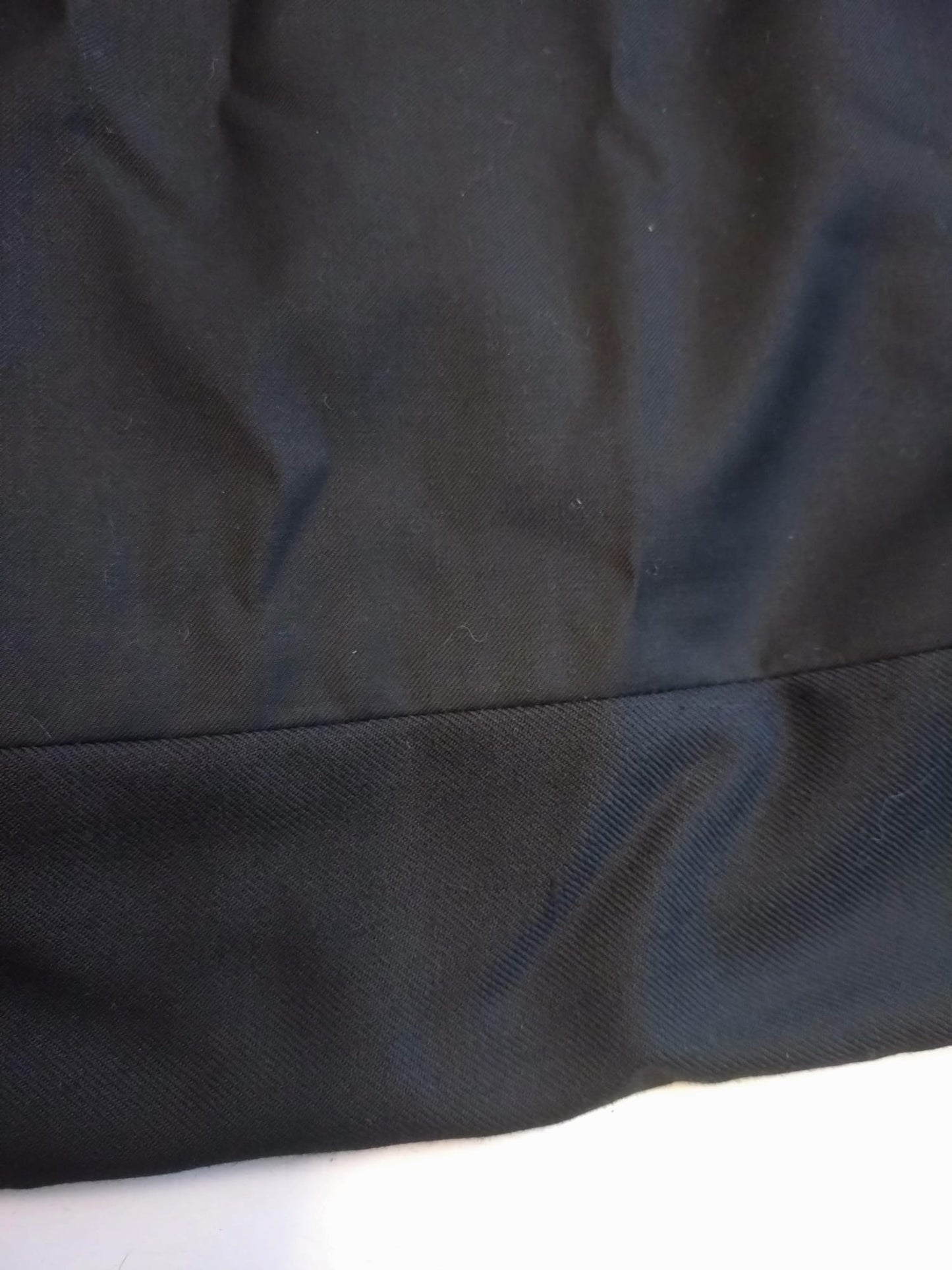 Finished garment - Tudor woman's black worsted kirtle as featured in The Typical Tudor