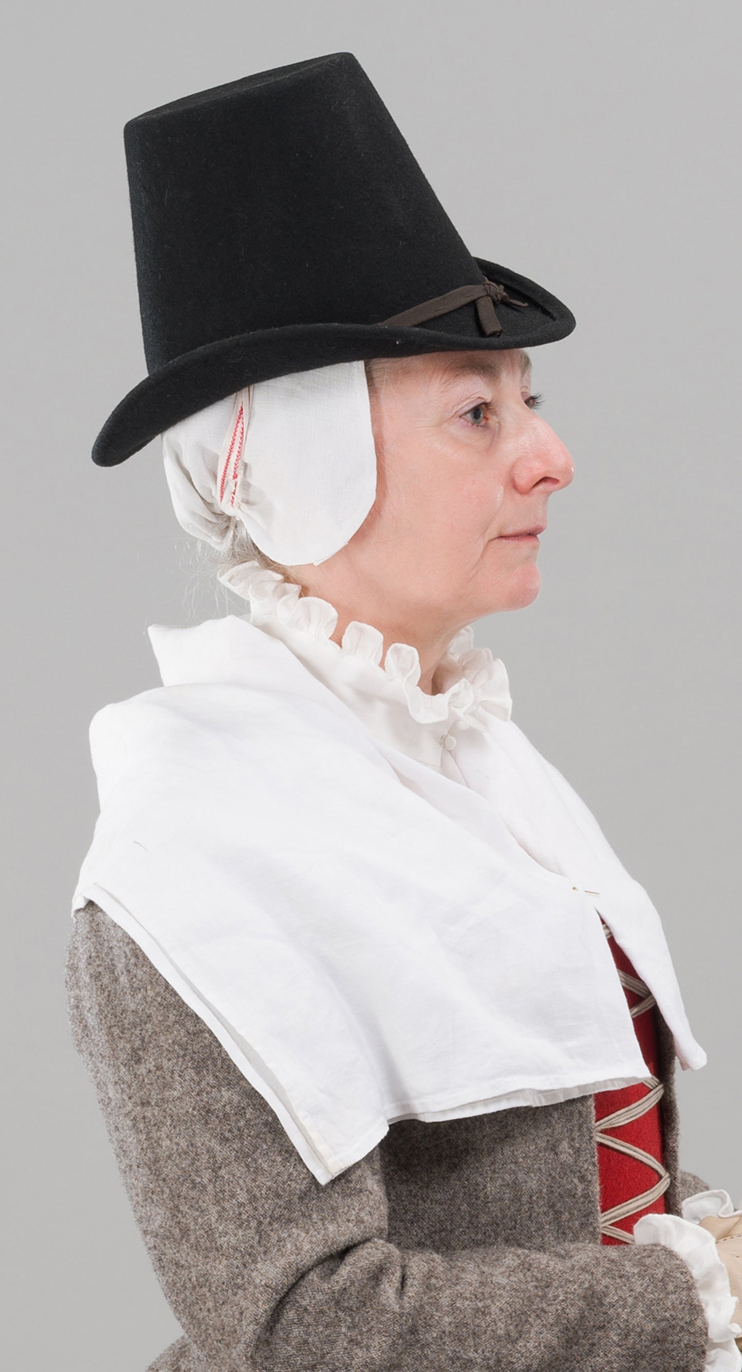 Pattern for Tudor woman’s head linen