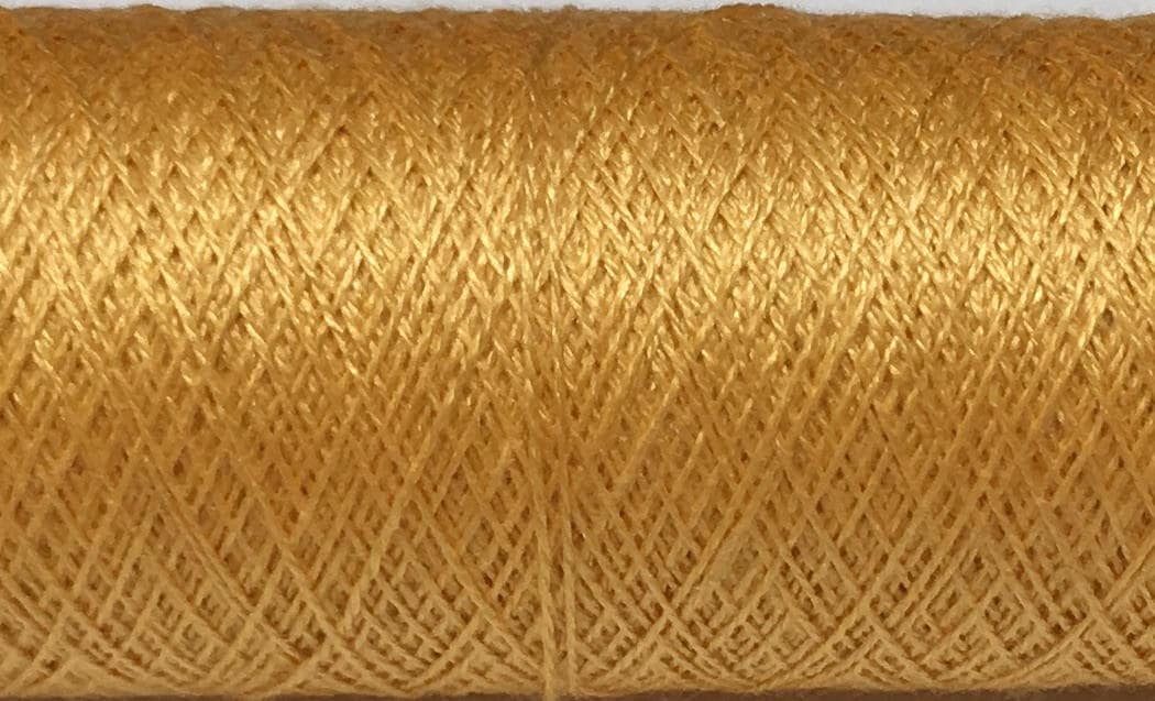 Yellow/gold Tudor style silk thread for Renaissance or Elizabethan reenactment or embroidery
