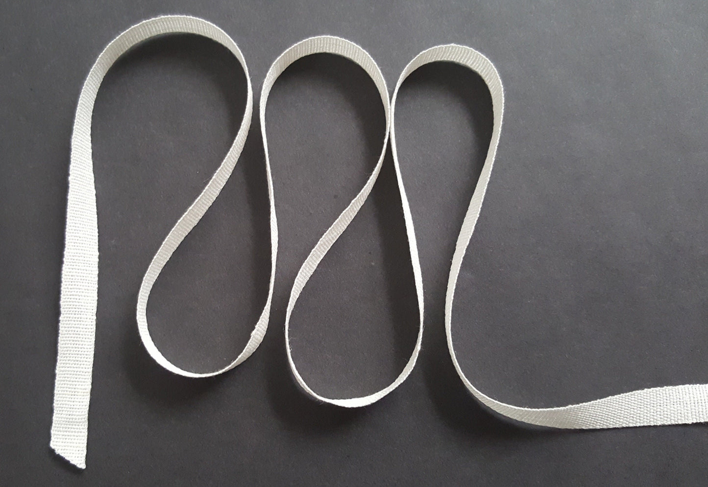 100% linen tape for Renaissance or Elizabethan reenactment in two widths 3/8in or 3/4in (10mm or 18mm wide) - sold by the half yard