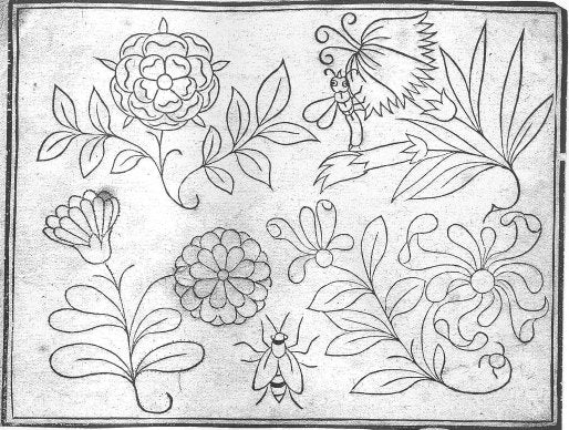 A Schole-House for the Needle: 17th century embroidery & lacemaking - facsimile of a book published in 1632