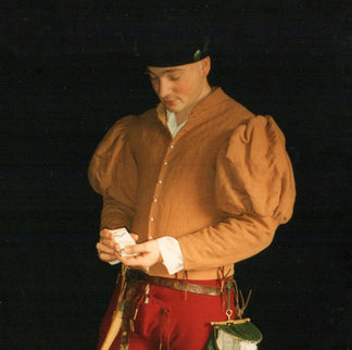 Pattern for Henrician man's jacket with variations