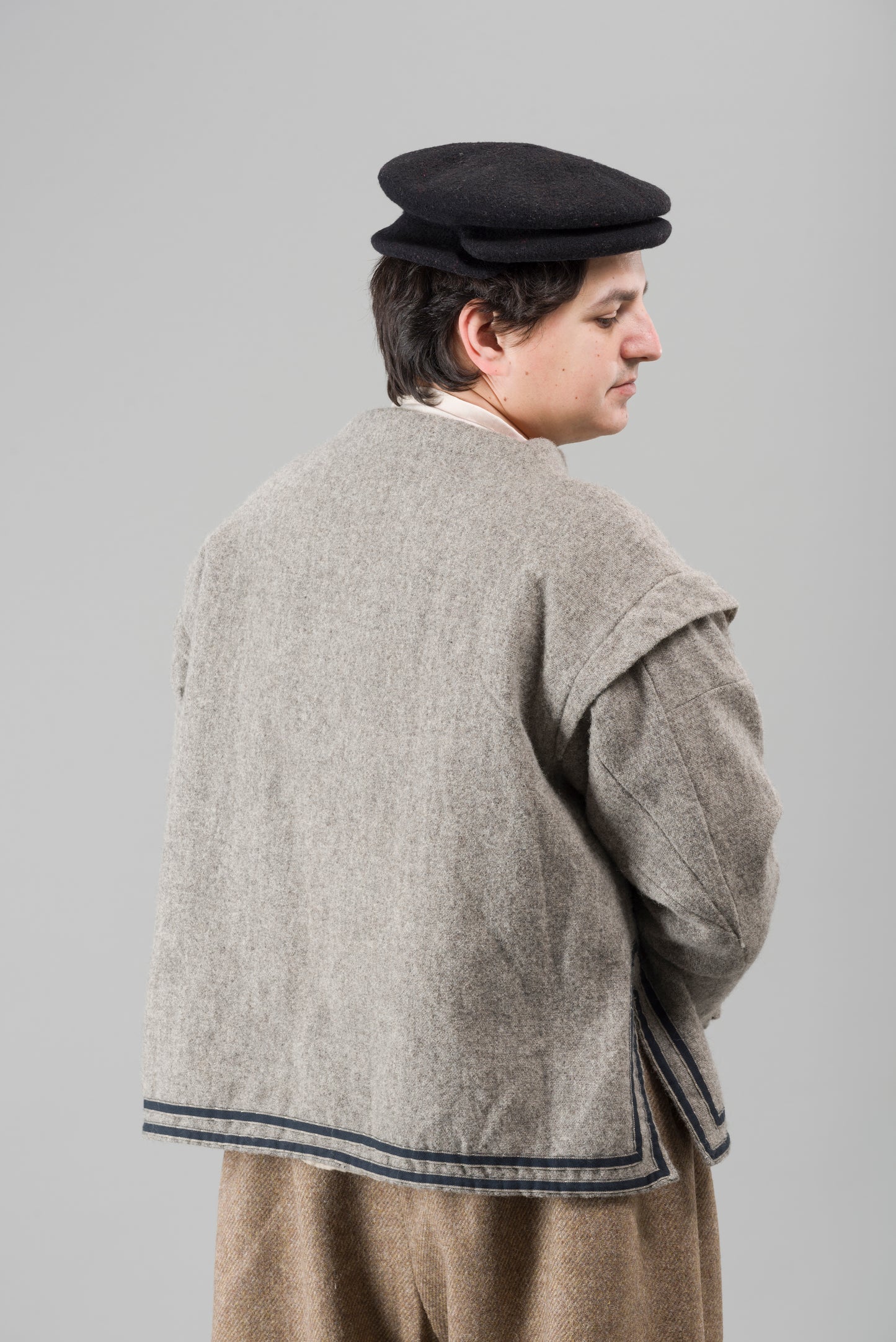 Finished garment - Man's cassock as featured in The Typical Tudor