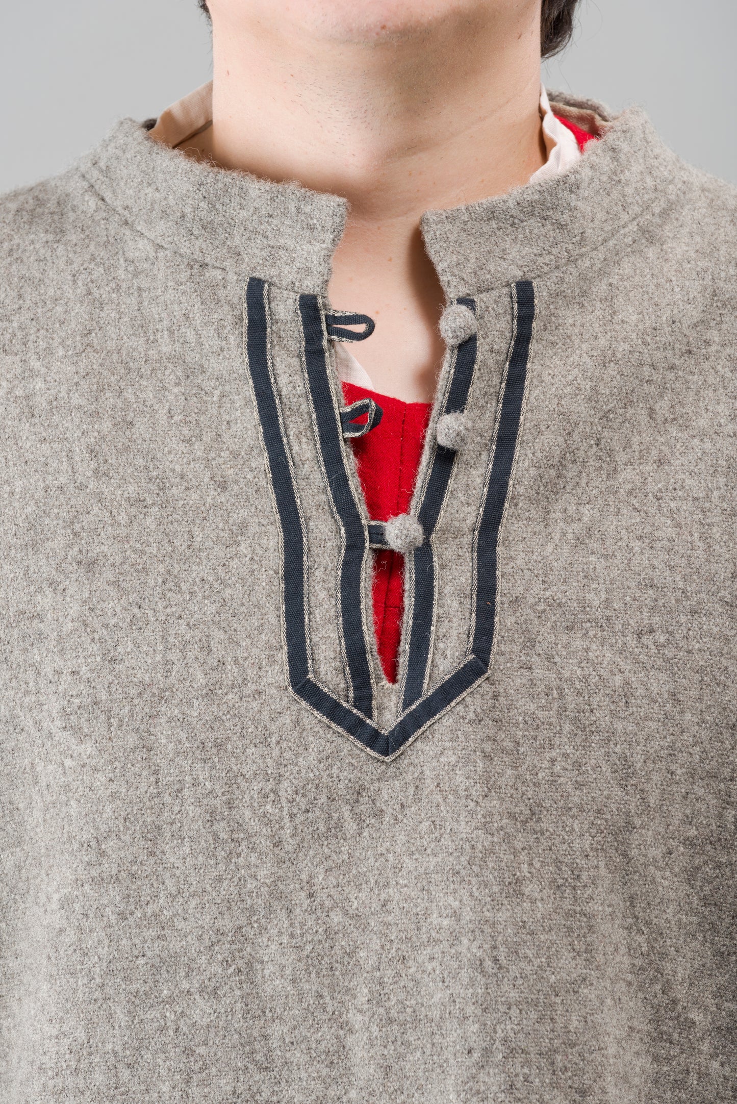 Finished garment - Man's cassock as featured in The Typical Tudor