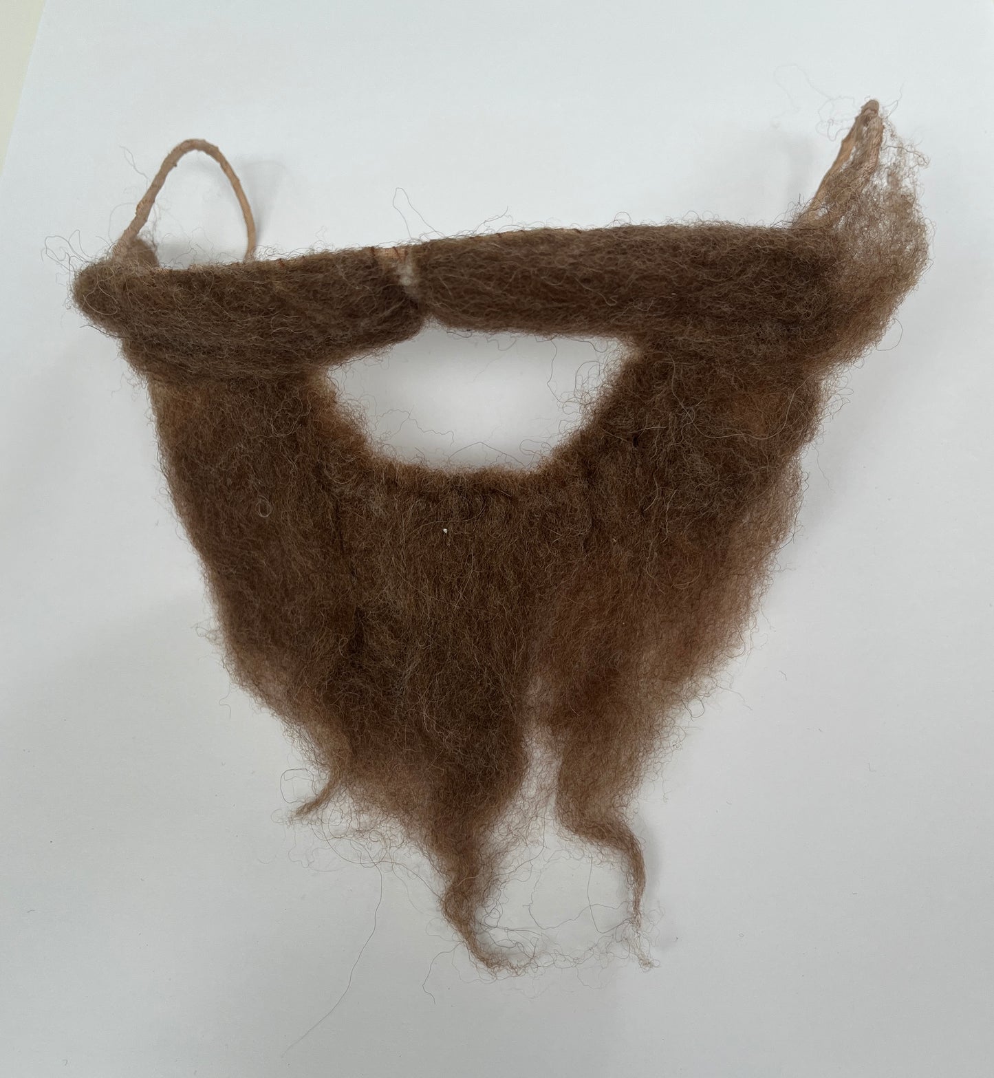 Handmade sheep's fleece Tudor style false beards