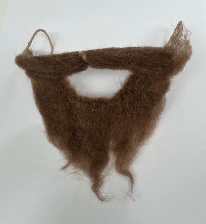 Handmade sheep's fleece Tudor style false beards