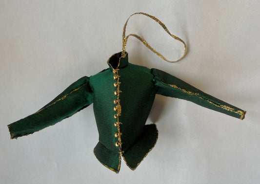Tiny tailored treasures - hand-stitched decorations or ornaments, doublets and bodies (bodices)