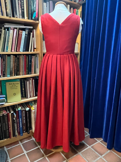 Finished garment - Madder red kirtle