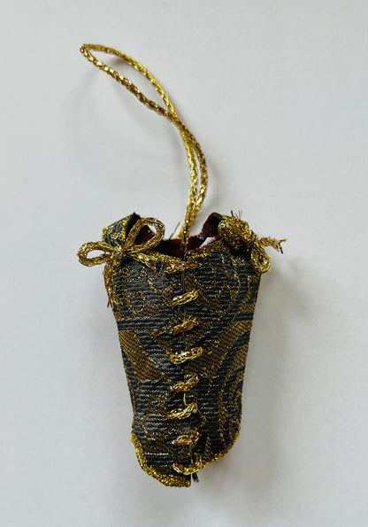 Tiny tailored treasures - hand-stitched decorations or ornaments, doublets and bodies (bodices)