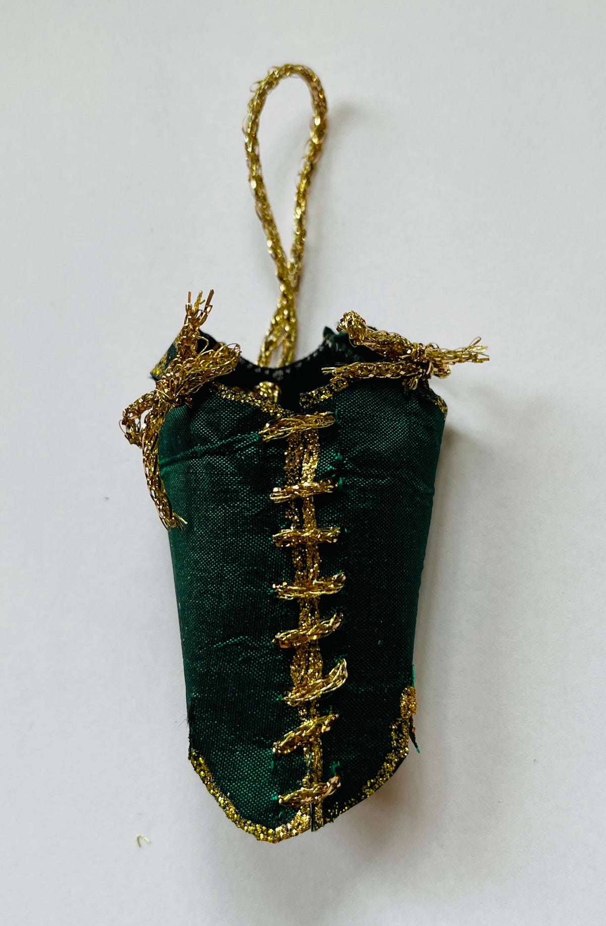 Tiny tailored treasures - hand-stitched decorations or ornaments, doublets and bodies (bodices)