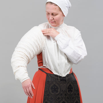 Finished garment - Tudor woman's separate sleeves with elbow gussets main image 0