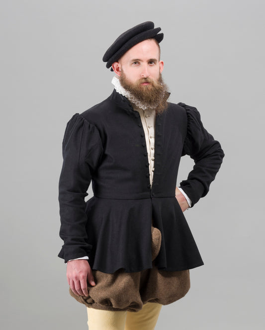 Finished garment - Man's mid-century broadcloth jacket as featured in The Typical Tudor