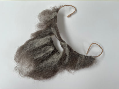 Handmade sheep's fleece Tudor style false beards