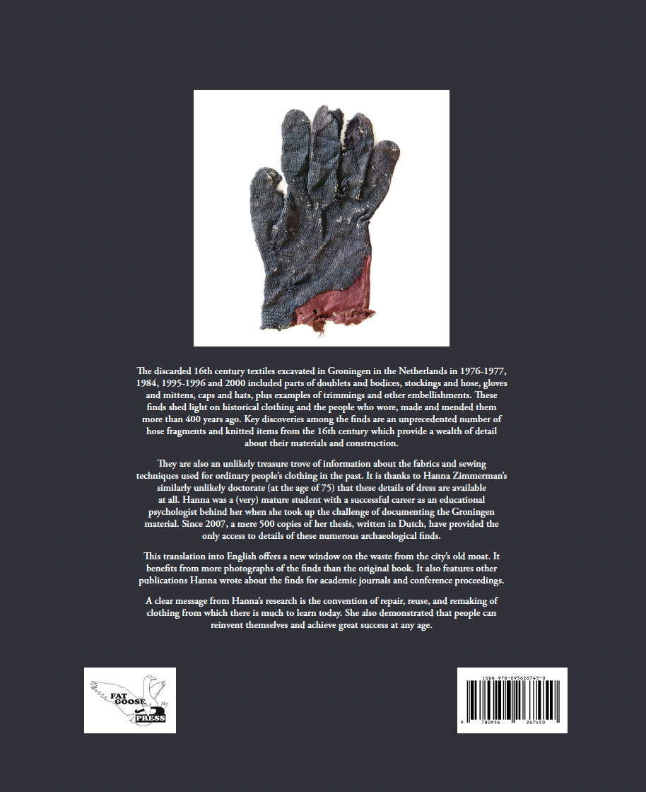 Pre-order - Textiles in context: an analysis of archaeological textile finds from early 16th-century Groningen