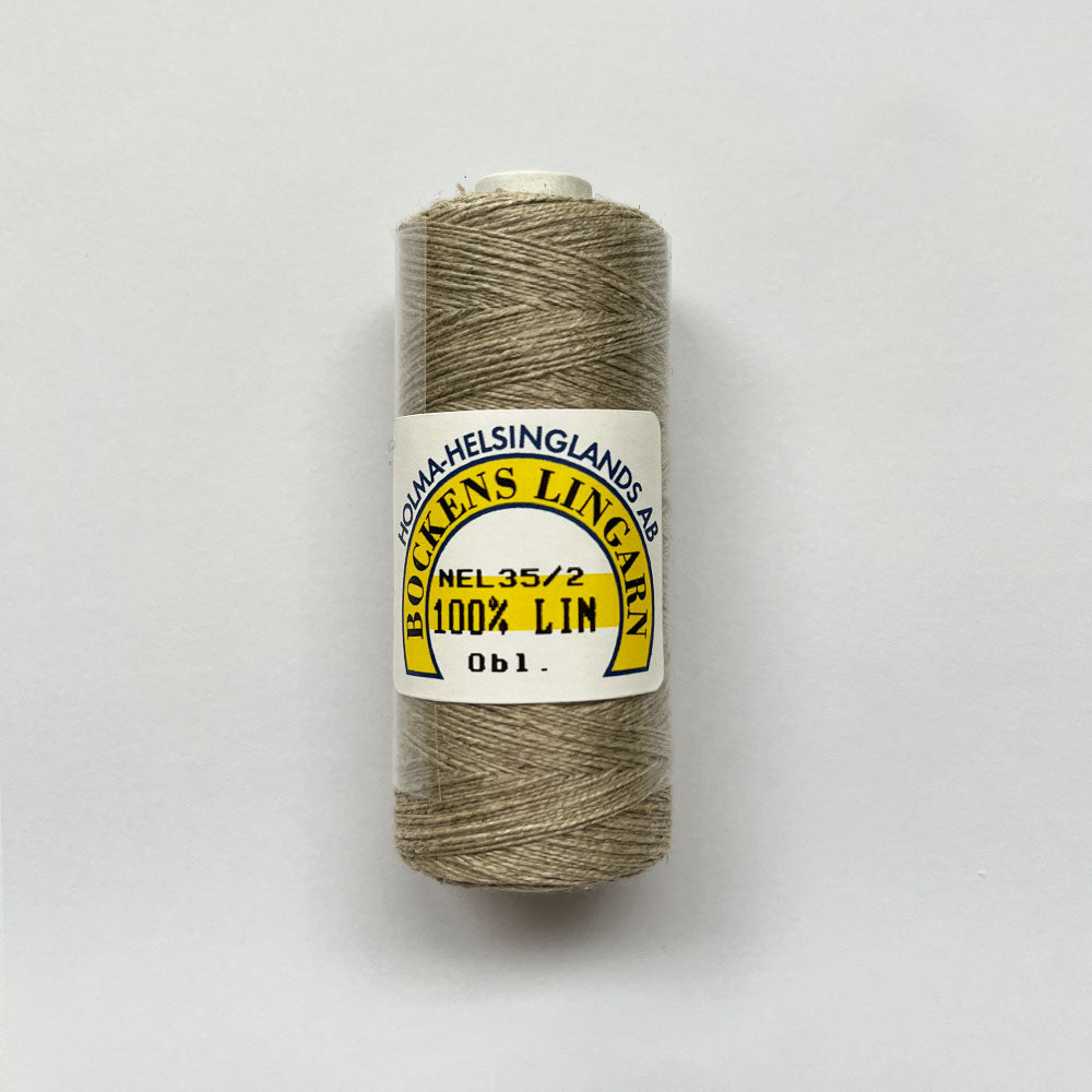 Bleached or unbleached Tudor style linen thread for hand sewing for Renaissance or Elizabethan reenactment