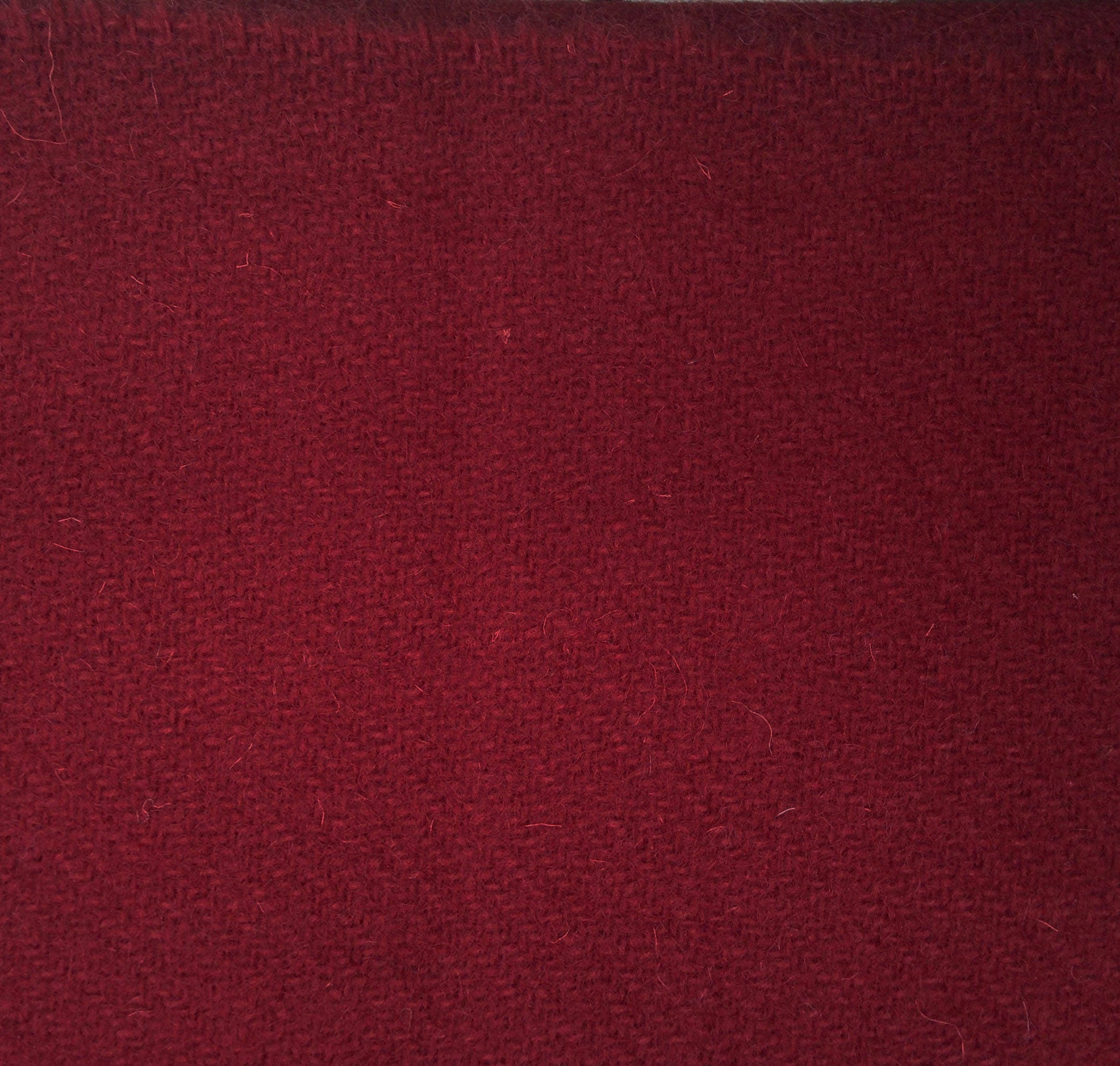 Murrey or wine red Tudor style woollen 2/2 twill cloth - fabric sold by the  half yard
