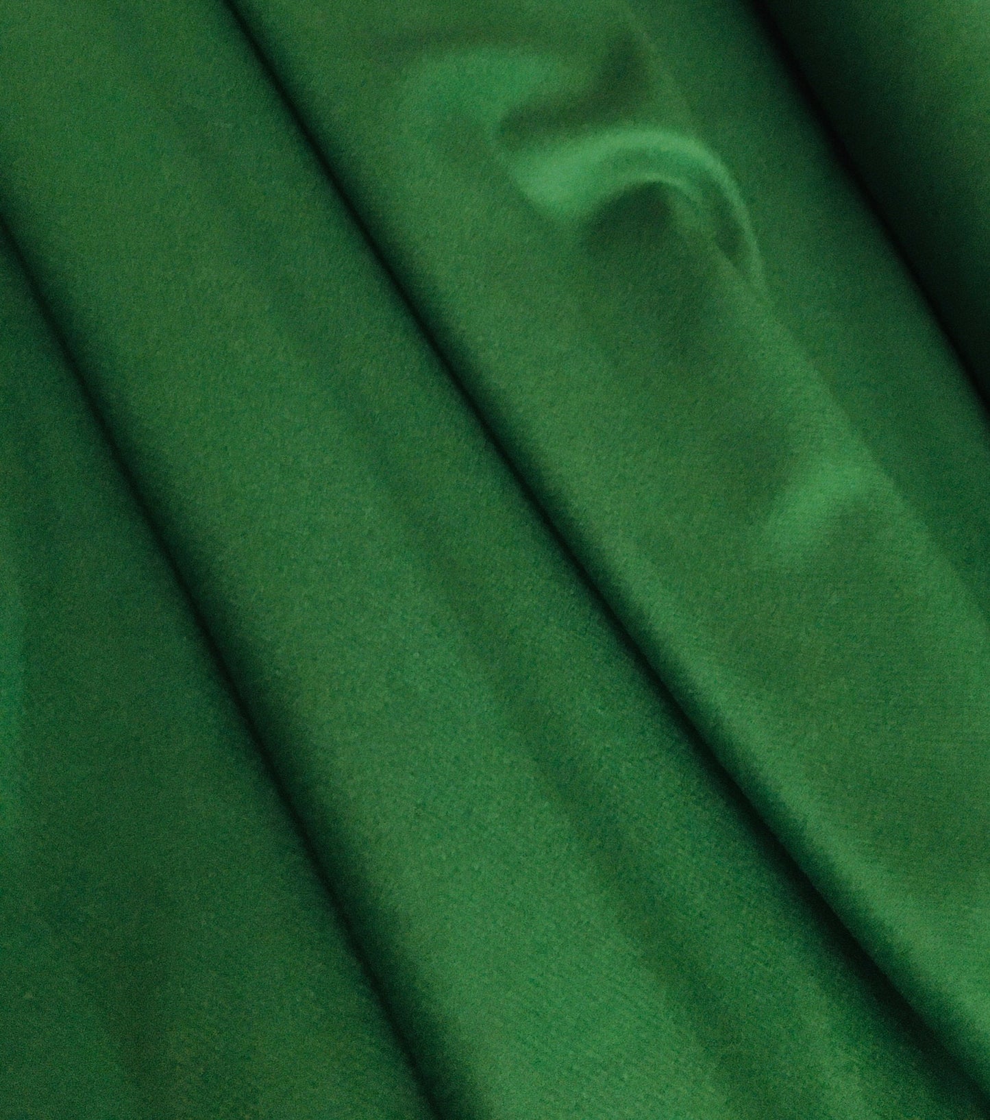 Lincoln green Tudor style woollen 2/2 twill cloth - fabric sold by the half yard