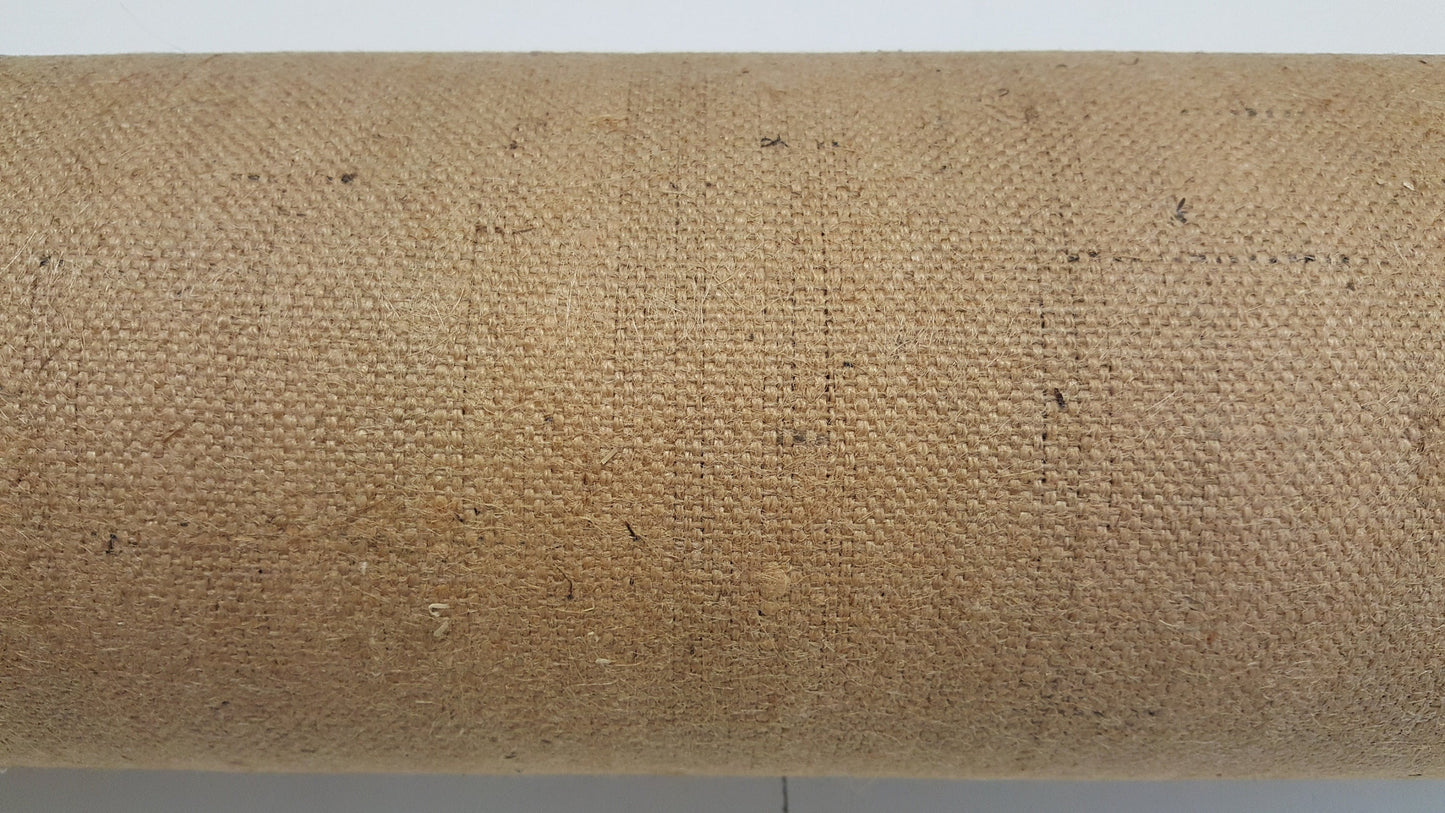 Unbleached/natural 16 INCH WIDE paste buckram - fabric sold by the half yard