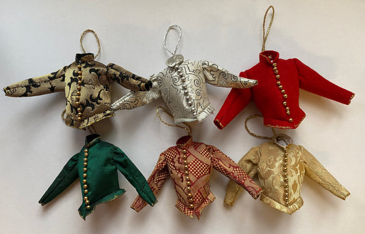 Tiny tailored treasures - hand-stitched decorations or ornaments, doublets and bodies (bodices), Tudor Tailor exclusive