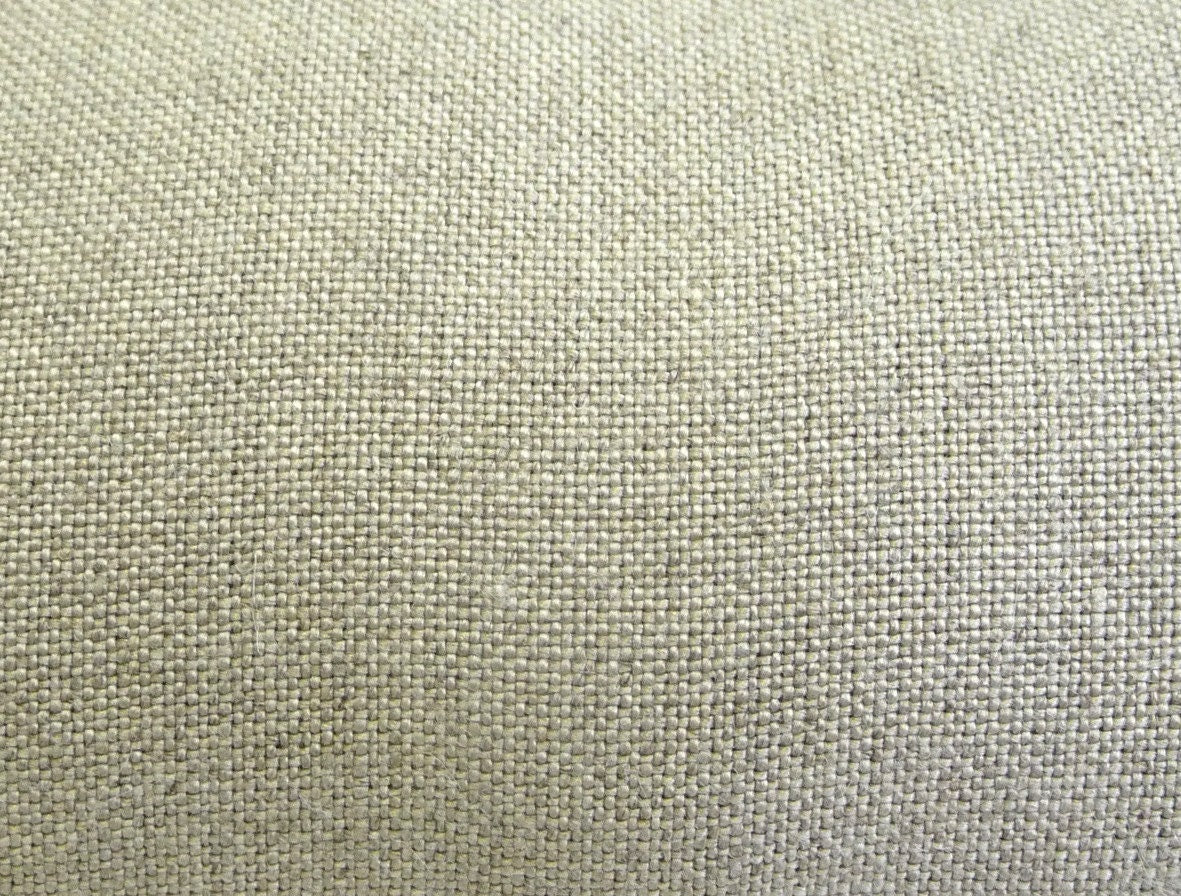 Unbleached/natural 100% linen lining cloth - fabric sold by the half y ...