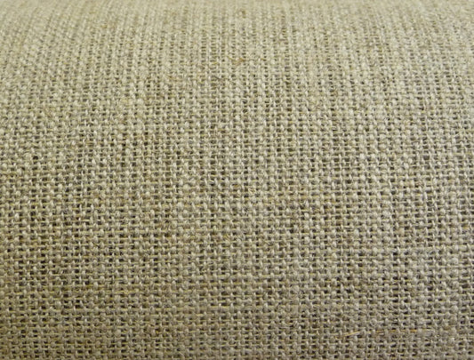 Unbleached/natural 100% linen canvas cloth, medium weight - fabric sold by the half yard