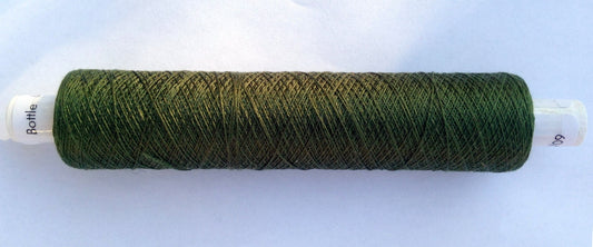 Tudor style silk thread for Renaissance or Elizabethan reenactment or embroidery - bottle green